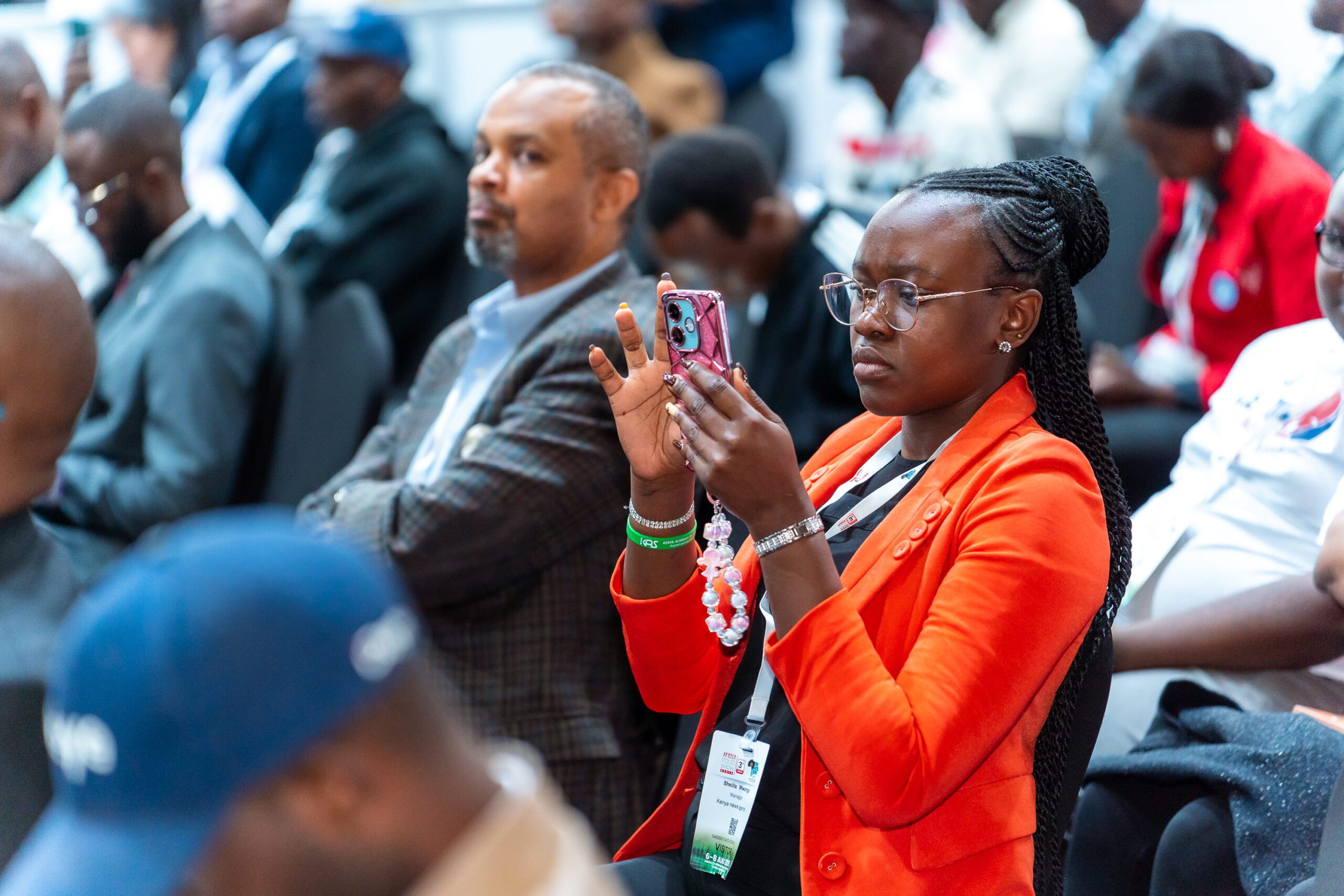 Audience engagement at a conference