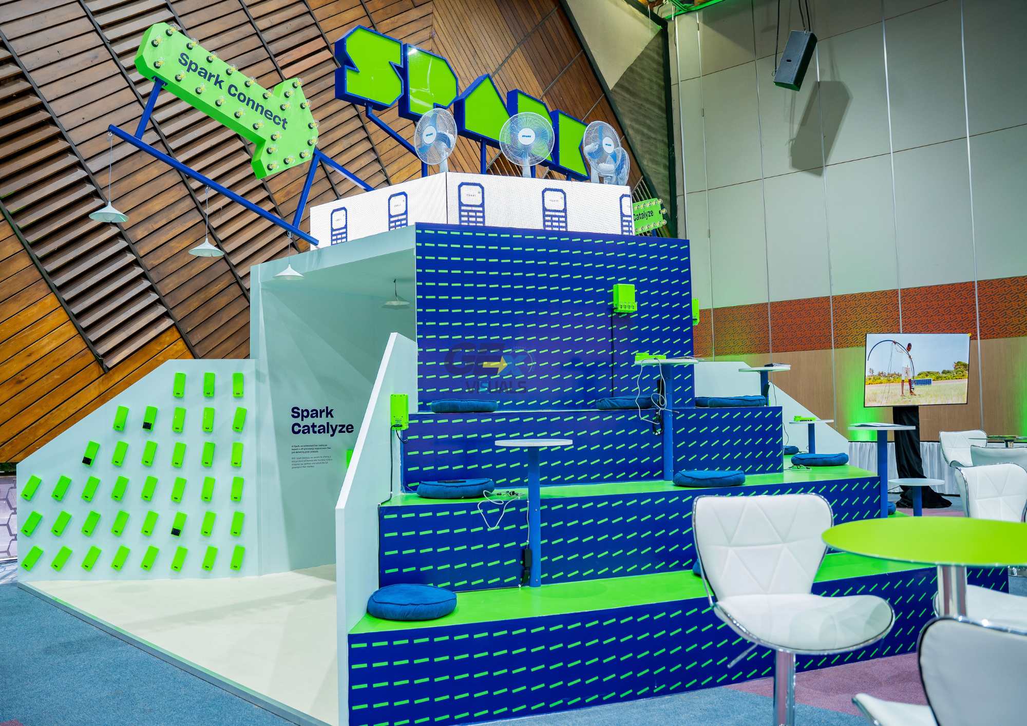 GEx Visuals stand design and build division